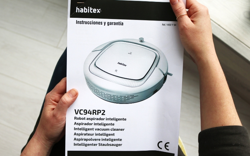 Robot aspirador inteligente de Habitex | Cadena88