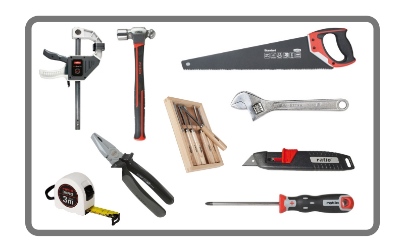 Herramientas de carpintería: kit básico | Cadena88