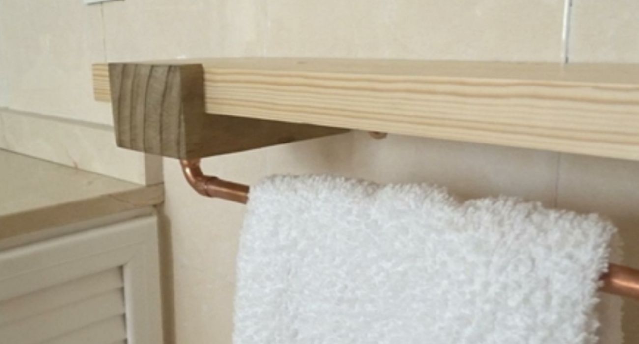 Cómo hacer un toallero de madera | Cadena88