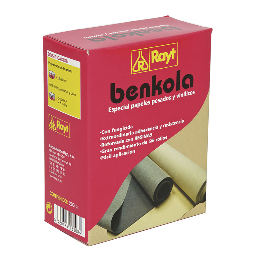 Cola papel pintado RAYT Benkola papel pesado/vinílico 200gr | Ferreterías  cerca de ti - Cadena88