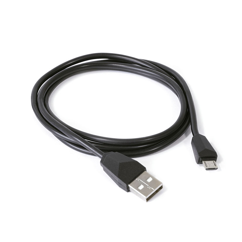 Cable conexión USB AXIL Micro USB negro | Ferreterías cerca de ti - Cadena88