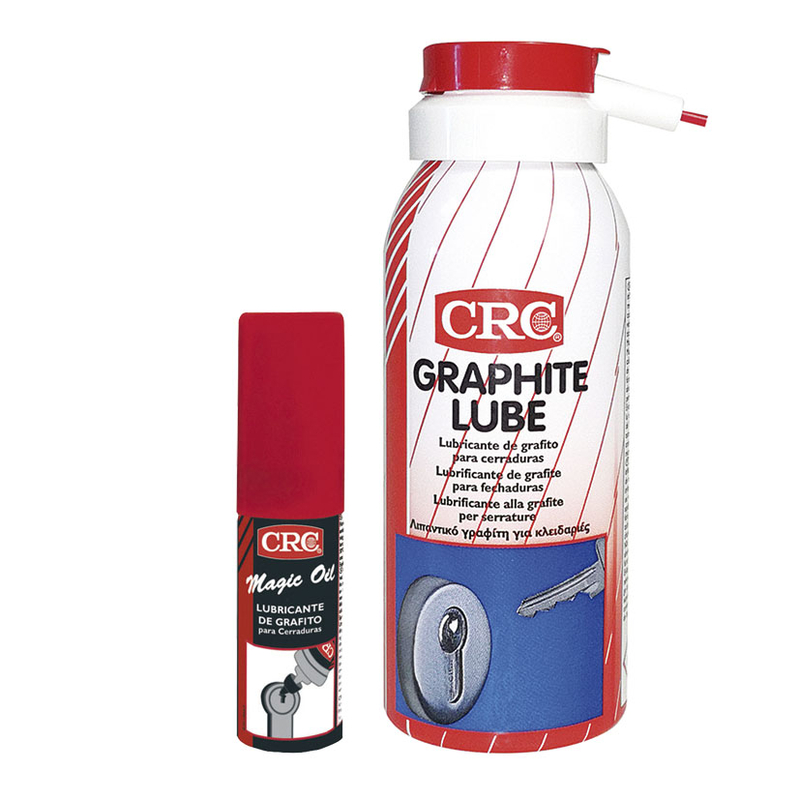Lubricante de grafito CRC para cerraduras