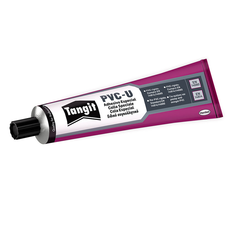 Tangit PVC-U adhesivo especial para conducciones de presión en PVC, tubo de  125gr | Ferreterías cerca de ti - Cadena88