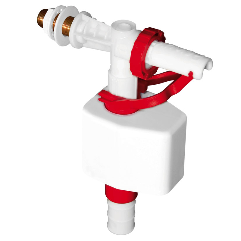PrixPrime - Grifo flotador con boya para cisterna de inodoro con entrada  lateral de 3/8”