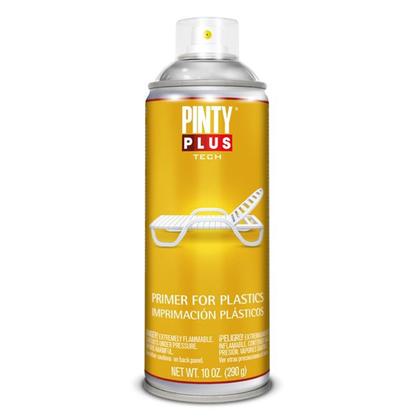 Pintura spray PINTYPLUS Tech imprimación para plásticos 400 ml |  Ferreterías cerca de ti - Cadena88