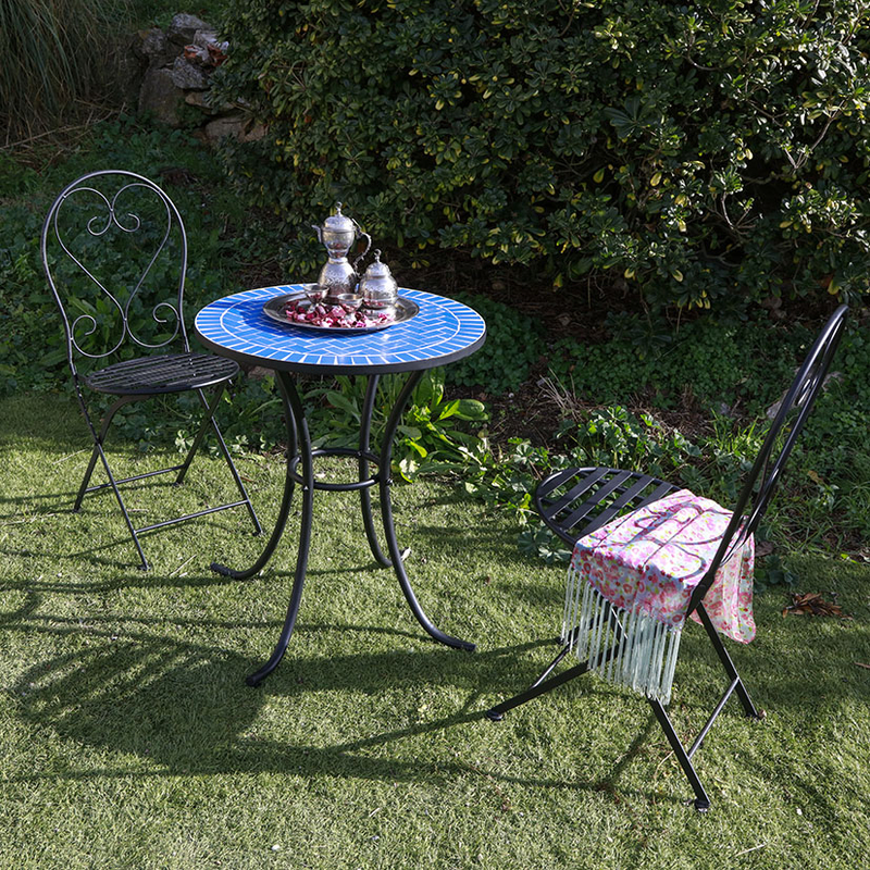 Juego 2 sillas jardín Serie Mosaico | Ferreterías cerca de ti - Cadena88