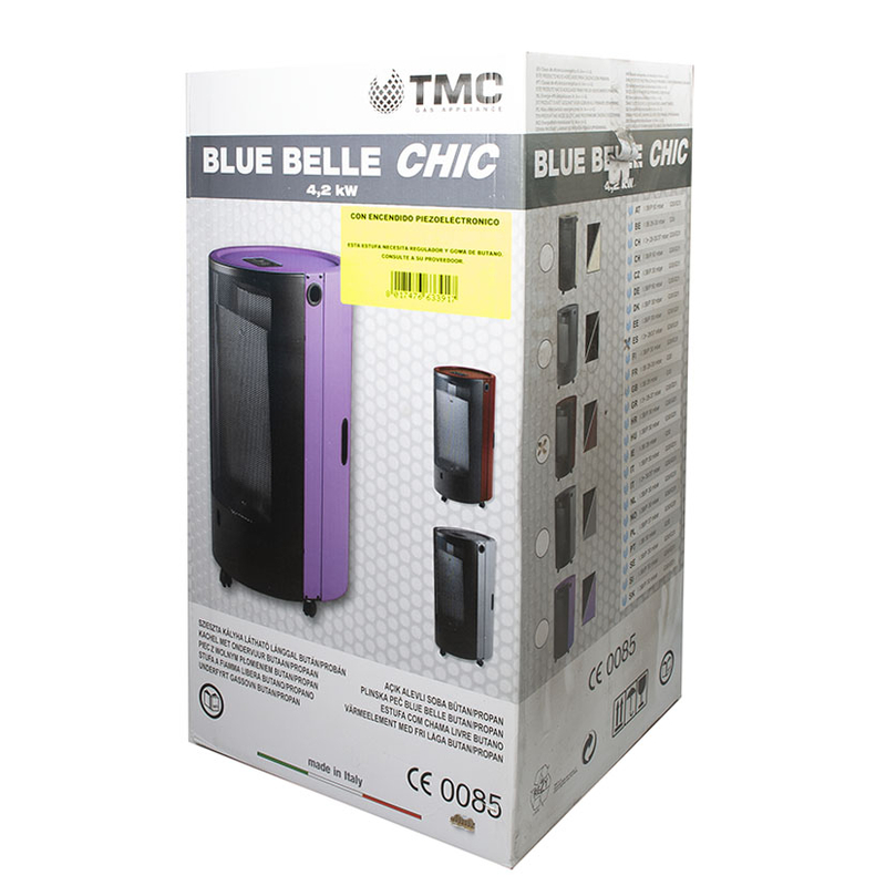 Estufa de llama azul TMC Blue Bell Chic | Ferreterías cerca de ti - Cadena88