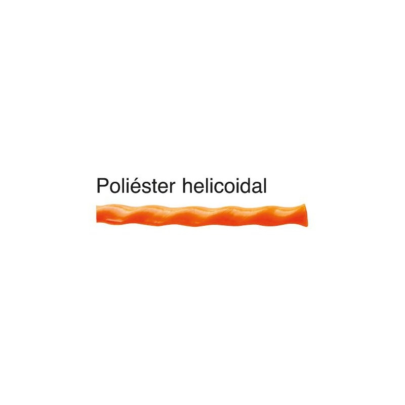 Guía pasahilos de poliéster helicoidal de 4,5 mm con punta intercambiable serie 75 ATM Pasahilos