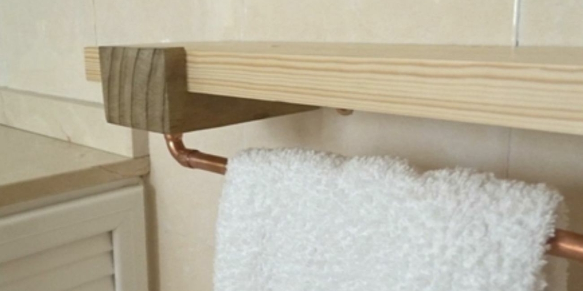 Cómo hacer un toallero de madera | Cadena88